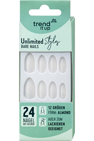 OEM Unghii false Unlimited Styles Bare Nails, 24 buc