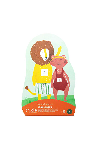 Trixie Puzzle cu forme – Prietenii animale pentru bebeluși