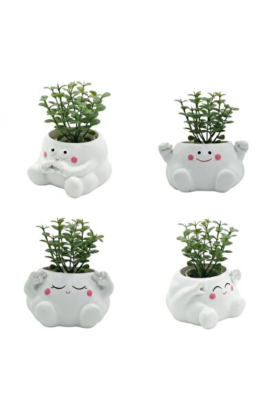 Generic Marketplace Beram Clouds 4Pcs Set O Heart Sooper Victory Polyresin Cu...