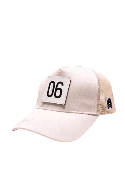 all hats 06 Patch Detailed Mesh Trucker Baseball Cap
