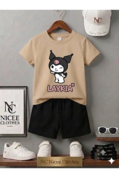 Leto Lykia Summer Children's T-Shirt Shorts Unisex (Single Layki Printed)