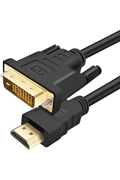 XMUXI كابل محول HDMI إلى DVI، مطلي بالذهب، محول عالي السرعة ثنائي الاتجاه ذكر...