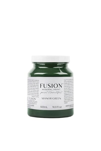 Fusion Vopsea minerală pentru mobilier, Verde Manor, verde intens, finisaj ma...