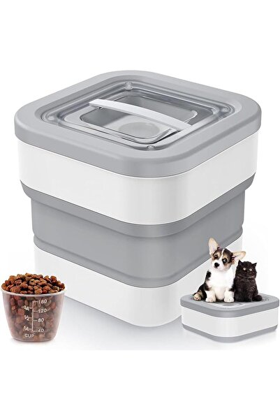 LinJie Dog Food Storage Container,Pet Storage Container,28.5cm*28.5cm*25cmCol...
