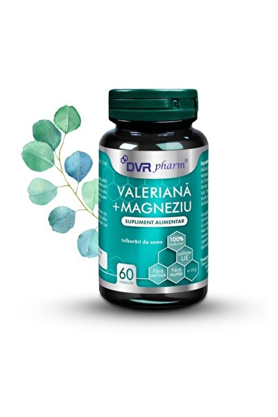 DVR Pharm Valeriana+ Magneziu 60cps DVR