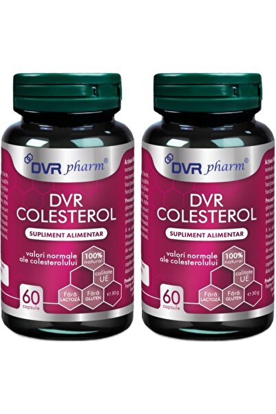 DVR Pharm DVR пакет, поддържа нормални нива на холестерол и триглицериди, 2x6...