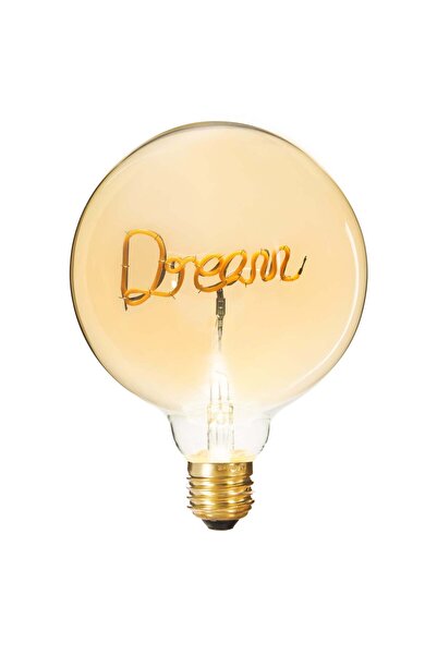 Atmosphera Bec LED  "Dream " - Vis de chihlimbar, D.13 cm, E27