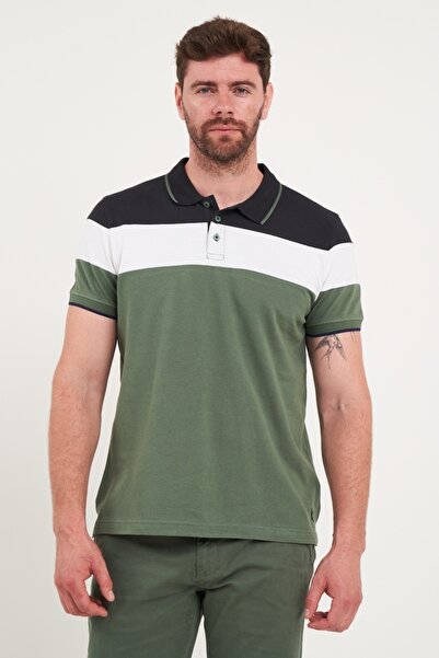 Kenvelo - Tricou barbat polo multicolor
