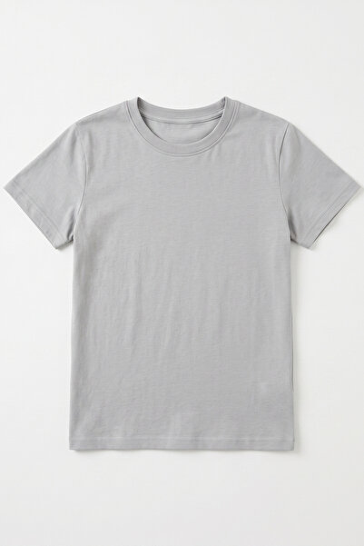 KİAGU Tricou pentru băieți, gri, cu mânecă scurtă, material elastic, anti-tra...