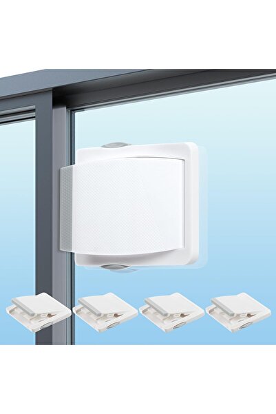 STARSTAR Sliding window locks, four glass sliding door and window locks - white