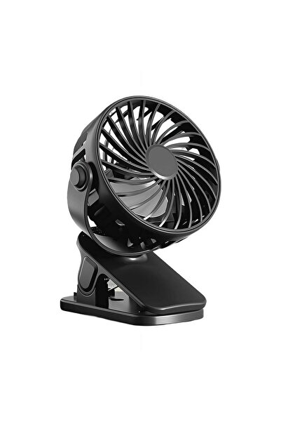 Morvena Picks Mini ventilator portabil cu agrafă Ventilator de birou USB 4 în...