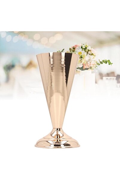 Morvena Picks Ornament stand flori, decoratiuni nunta, auriu, 25*12cm