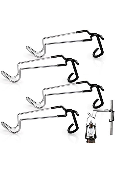 STARSTAR 4-Piece Camping Light Hooks, Portable Water Bottle Holder