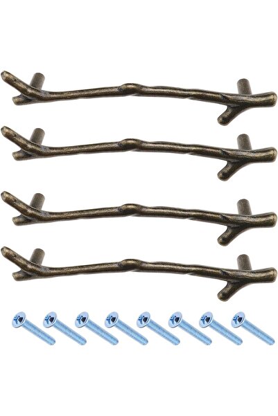 STARSTAR bronze branch-shaped drawer handles, branch-shaped cabinet door hand...