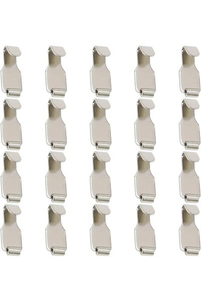STARSTAR A set of 20 heavy-duty picture hanging track hooks