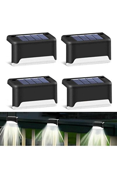 Morvena Picks Patru lumini de pod LED cu energie solară, lumină albă, potrivi...
