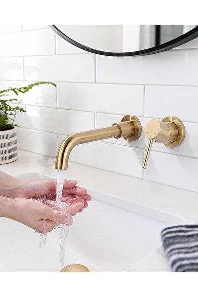 STARSTAR 360° rotating wall-mounted basin faucet, bathroom faucet, suitable f...