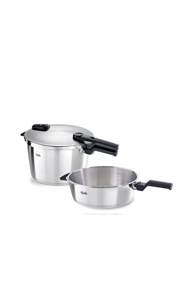 Fissler Vitaquick Premium Σετ Χύτρας Ταχύτητας Quattro 8lt και 4lt (60281011000)