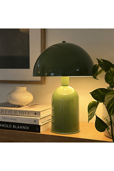 BY-LAMP Soho Haki Yeşil Metal Masa Lambası | ByLamp