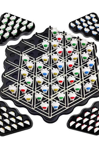 OEM Strategic Triangle Board Game for Kids, Logic Game 2-4 Players