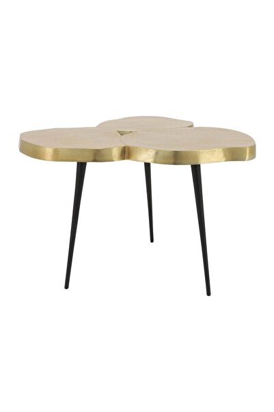 Sagebrook Home Metal, Stump Design Accent Table, Gold