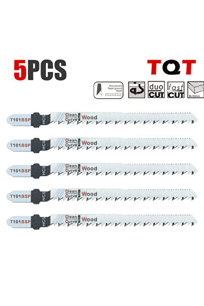 Choice 5 قطع من شفرات المنشار الكهربائي HCS T144D-T244D بساق على شكل حرف T، ش...