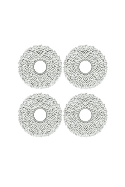 LİN GRUP Mova E30 Ultra Robot Vacuum Cleaner Compatible 4-Pack Mop Cloths
