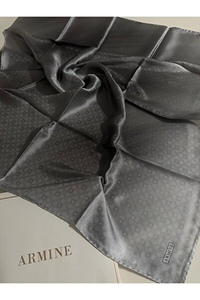 Armine Pure Silk Jacquard Twill Scarf 9647D