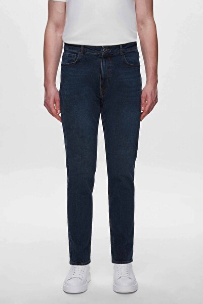 Tween Relaxed Lacivert Denim Pantolon