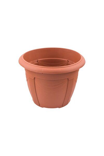 BAMI NETWORK Ghiveci flori plastic teracota dimensiuni 19x16cm 2,5l