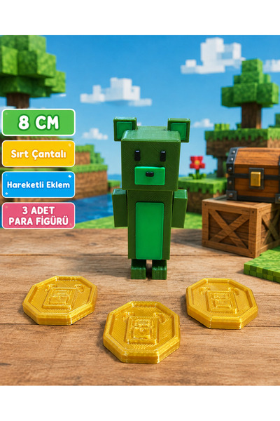 VRDCHLOE Super Bear Adventure Oynar Eklemli Tekli Figür Seti Özel Premium Ren...