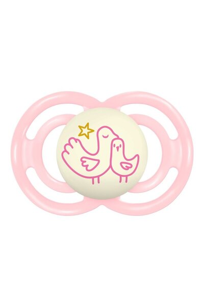 MAM baby Suzetă ortodontică MAM Perfect Night 16+, silicon, cutie de sterilizare