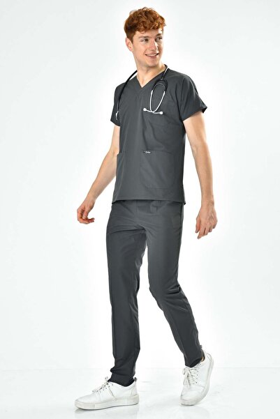 Owlet Medikal Costum chirurgical gri