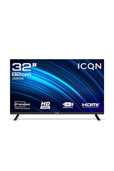 ICQN 32SFS3N 82 Ekran 32" Uydu Alıcılı Led HD Televizyon