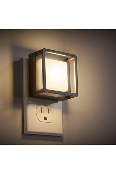 STARSTAR LED Night Light Wall-Mounted 2-Pack Dusk to Dawn Sensor Dimmable Adj...