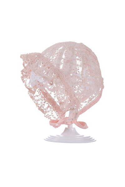 STARSTAR One newborn lace hollow hat, solid color sun hat, baby girl hat with...