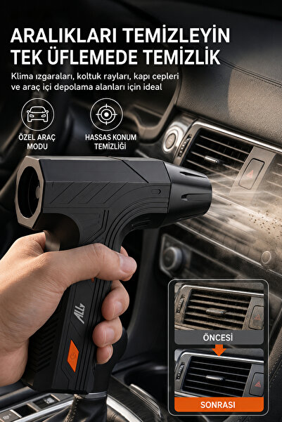 Ally TurboBlast Pro Turbo Fan ,Hava Üfleyici 80000RPM
