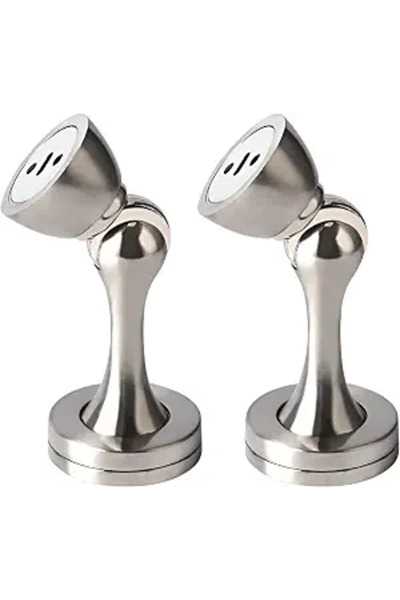 STARSTAR 2-Pack Stainless Steel Magnetic Door Stops, Heavy-Duty Wall/Floor Mo...