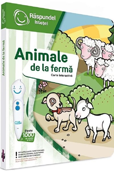 Albi Carte interactiva: Raspundel Istetel. Animale de la ferma