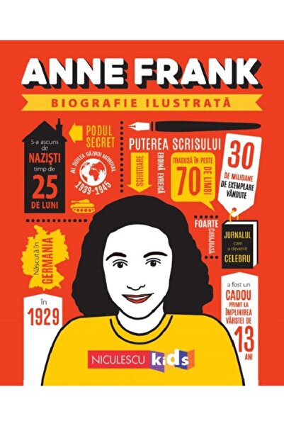Niculescu Anne Frank. Biografie ilustrata
