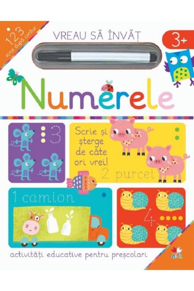 Litera Vreau sa invat: Numerele