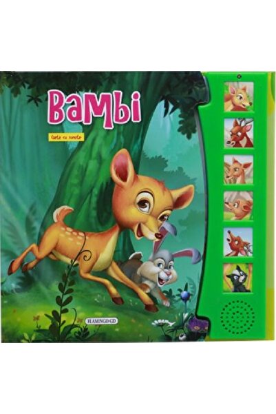 Flamingo Bambi. Carte cu sunete