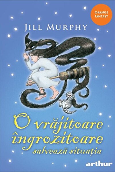 Grupul Editorial Art O vrajitoare ingrozitoare salveaza situatia - Jill Murphy