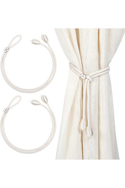 STARSTAR Two-piece adjustable curtain tieback set - suitable for curtains - o...