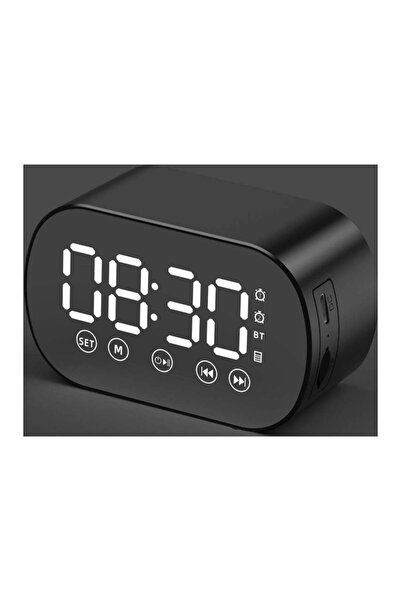 STARSTAR Large Digital Alarm Clock Backup Battery Wireless Bluetooth Speaker ...
