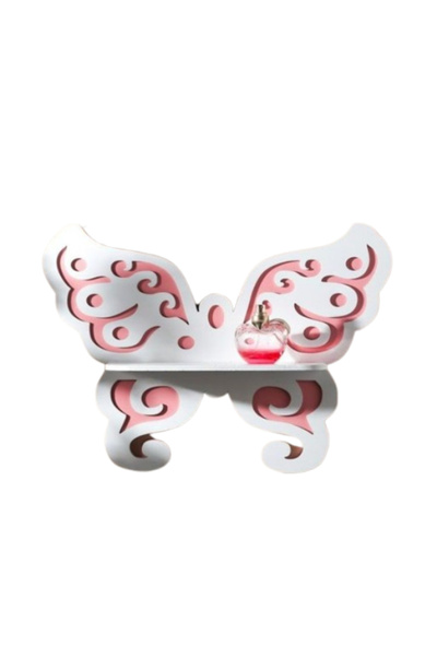 Gabcom Poliță decorativă „Butterfly” pentru perete – raft premium tip fluture...