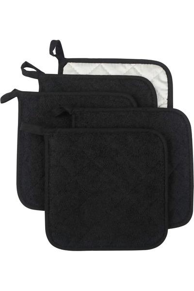 STARSTAR A set of 5 heat-resistant mats, including silver-coated square place...