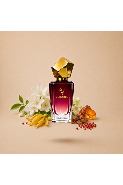 ViaDora S305 Sümbülteber ve Amber Kadın Parfümü - 50 ml Eau De Parfum