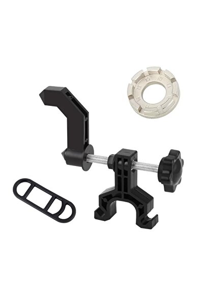 STARSTAR Portable bicycle wheel hub bracket, mini bicycle wheel hub repair to...
