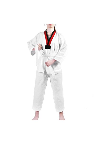 Toybox Kids Taekwondo & Karate Uniform, 100% Cotton, Breathable, Elastic Wais...